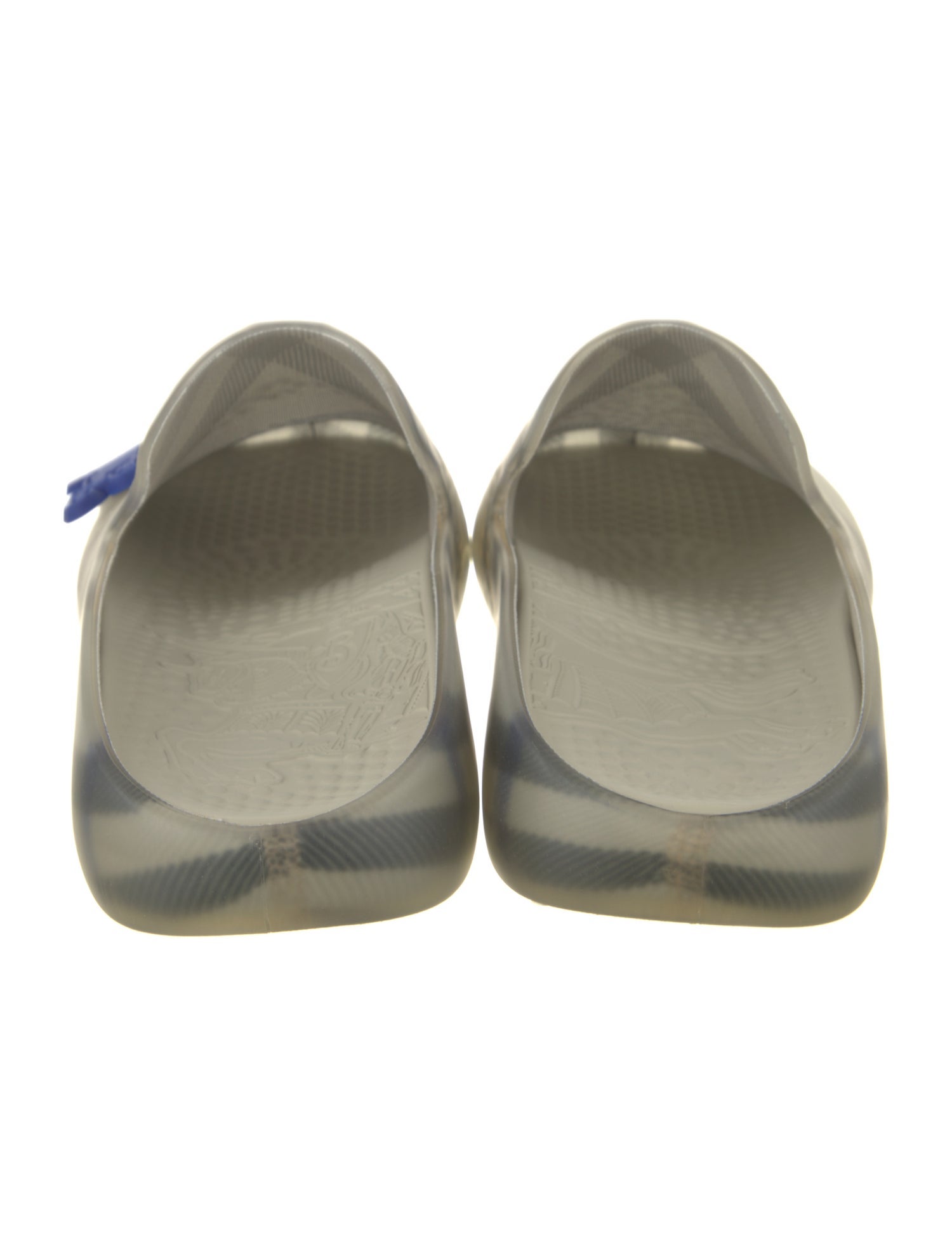 Burberry Rubber Printed Mules